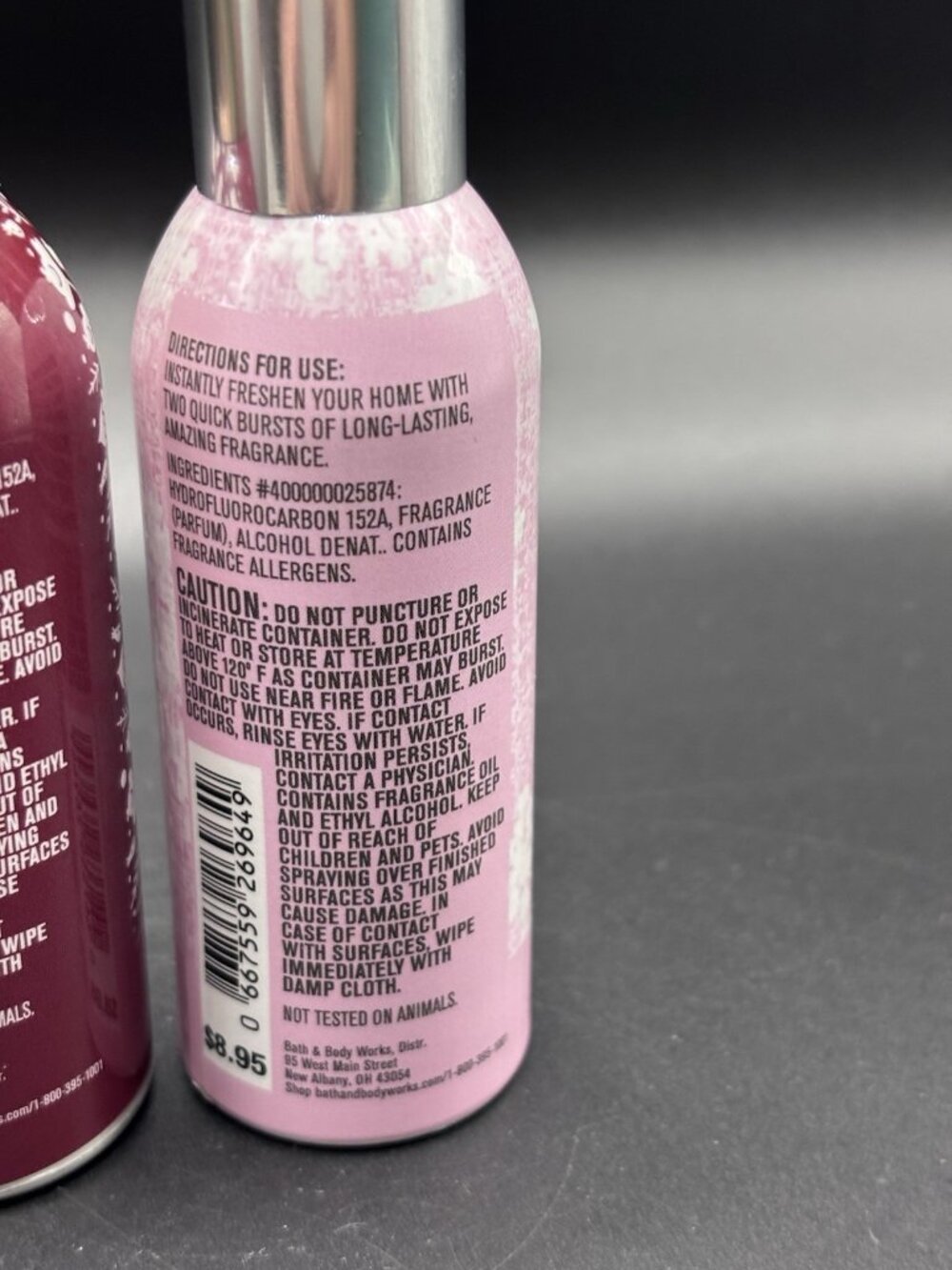 Bath Body & Works 2 Pack Concentrated Room Sprays 1.5 oz Christmas Orange Rose - Picture 13 of 16